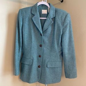 Emma James blazer jacket with interesting stitching pattern, great condition